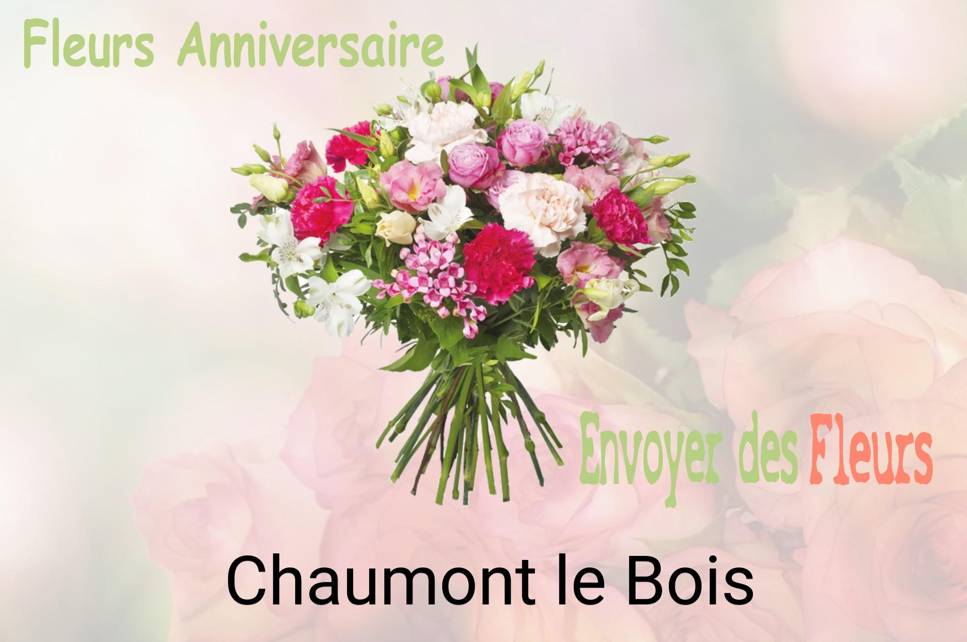 Bouquet de fleurs d’anniversaire livré à Chaumont-le-Bois